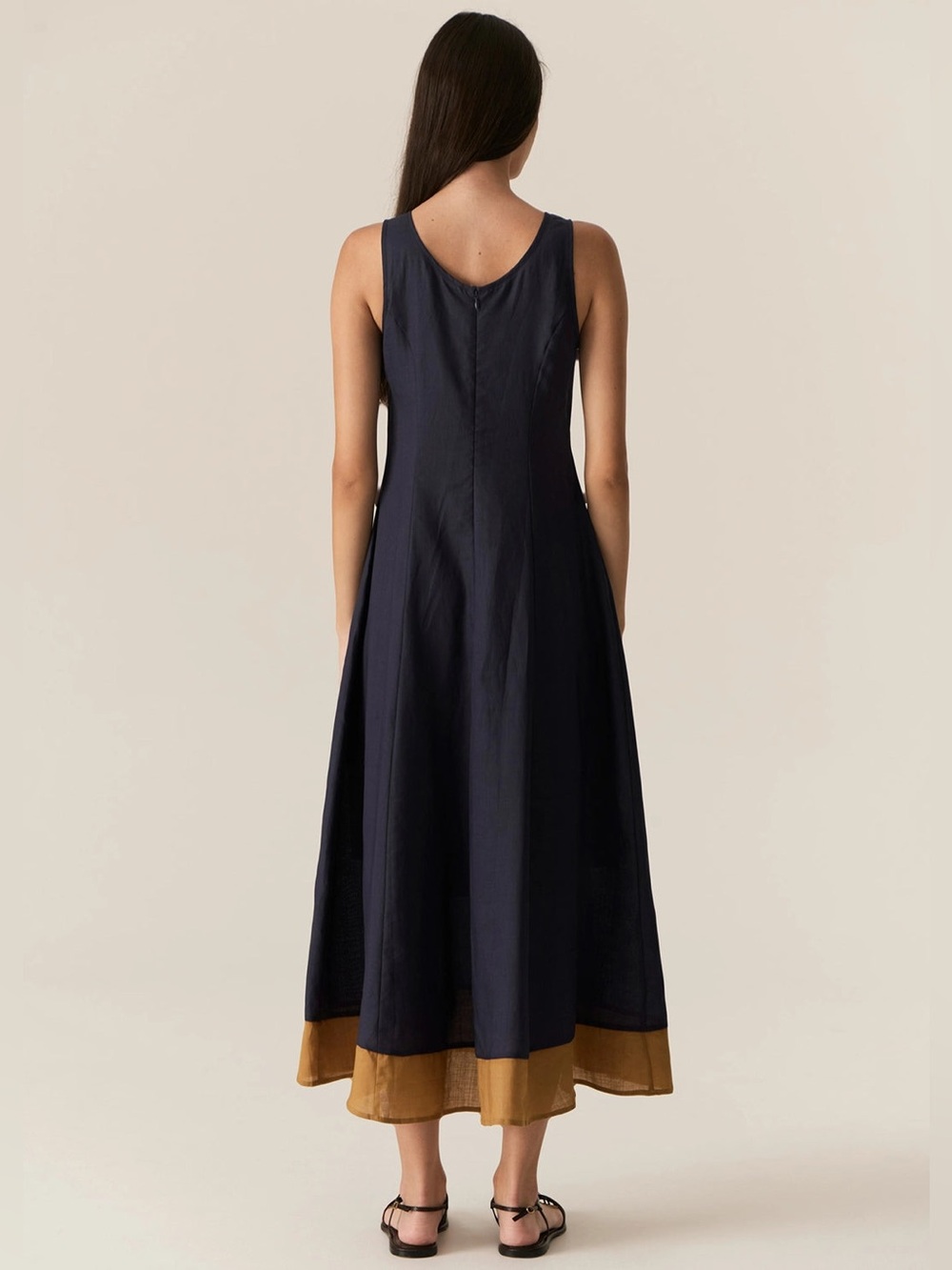 POL Speck Dress in Ink Ginger Size 12 - Picture 4 of 10